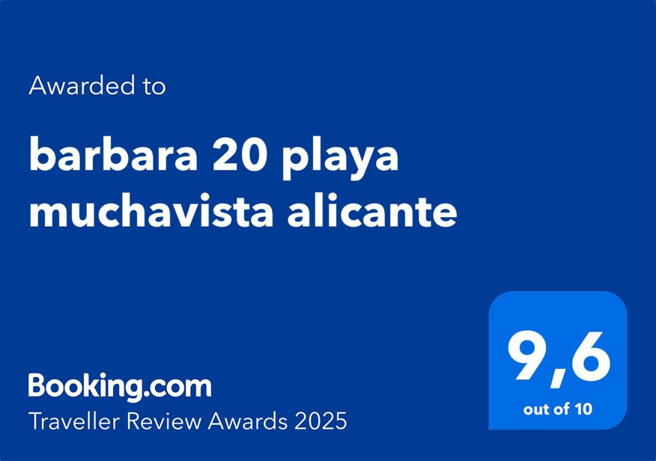Barbara 20 Playa Muchavista Alicante El Campello Exterior photo